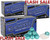 3 Cases of Empire Premium Paintballs (6,000 Rounds Total) - Carbon Pearl Shell White Fill ( .68 Caliber )