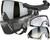 Carbon CRBN Zero GRX Paintball Mask w/ Free Storm Fan (Less Coverage) - Tie-Dye Smoke