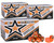 3 Cases of GI Sportz 4 Star Paintballs (6,000 Rounds Total) - Orange Fill ( .68 Caliber )