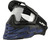 Refurbished - JT Flex 8 Paintball Mask - Black/Blue w/Clear Thermal Lens (021-0273)