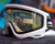 JT ProFlex QLS Goggle Frame w/ Lens & Strap - White