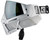 Carbon CRBN Zero GRX Paintball Mask (Less Coverage) - ELMT Silver