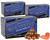 3 Cases of Empire Premium Paintballs (6,000 Rounds Total) - Carbon Magma Shell Orange Fill ( .68 Caliber )