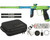 DLX Luxe Aire Paintball Gun - Dust Freak Green/Gloss Blue
