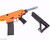 P2P Defensor .68 Caliber 36 Joule Less Lethal Pepper/Rubber Defense Rifle - Orange/Black (2292328)