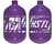 Old Hydro - HK Army Aerolite HSTL Tri-Label Bottle - 68/4500 (Bottle Only) - Purple/White