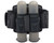 Bunkerkings Fly2 Pack Paintball Harness - 2+3 - All Black