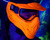 HK Army HSTL Glowball Goggle w/ Clear Lens - UV Orange