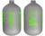 Old Hydro - HK Army Alpha Air Bottle (Bottle Only) - Air - 68/4500 - Toxic