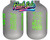 Old Hydro - HK Army Alpha Air Bottle (Bottle Only) - Air - 68/4500 - Toxic