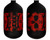 Old Hydro - HK Army Alpha Air Bottle (Bottle Only) - Doom - 77/4500 - Scorch