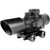 Aim Sports Prismatic Series 4X32mm Rifle Scope w/ Rapid Ranging Reticle (JTDPR432G-N)