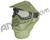 Full Coverage Tactical Airsoft Mask - Mesh Goggles - Green