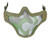 2G Strike Steel Half Airsoft Mask - Jungle Camo