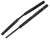 ANS 2 Pack Flex & Straight Swab Squeegee - Black