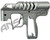 ANS Ion Body, Trigger & Frame - Gun Metal Grey