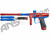 Bob Long Reptile VIS Paintball Gun - Red/Dust Blue