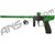 Bob Long 2011 Victory V2 T-Rex Paintball Gun w/ V-COM Engine - L.E. Dust Black/Dust Lime Fade
