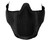 Bravo Airsoft Tactical V3 Strike Metal Mesh Face Mask - Black