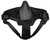 Bravo Airsoft Tactical V3 Strike Metal Mesh Face Mask - Black