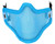 Bravo TacGear V1 Strike Steel Half Face Airsoft Mask - Blue