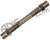 Stainless Steel Braided High Pressure Hose - 3 1/2" Length