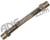 Stainless Steel Braided High Pressure Hose - 3 3/4" Length