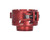 Custom Products CP Angel 1 No-Rise Clamping Feed Neck - Dust Red
