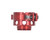 Custom Products CP Mini/Axe No-Rise Clamping Feed Neck - Red