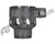 Custom Products CP Empire Axe Clamping Feed Neck - Pewter