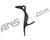Custom Products CP 2006 Ego Sling Trigger - Pewter