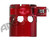 Custom Products Clamping Feed Neck - Autococker 2K Thread - Dust Red