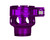 Custom Products Clamping Feed Neck - Dangerous Power/Dye/Proto Thread - Purple