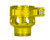 Custom Products Clamping Feed Neck - Dangerous Power/Dye/Proto Thread - Yellow