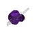 Custom Products 03 And Older Adjustable Intimidator Ram Cap - Dust Purple