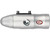 Custom Products CP 2008 08 Mini Direct Mount On/Off ASA - Dust Silver