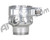 Custom Products CP Proto Matrix PM6, PM7, PM8 Clamping Feed Neck - Silver