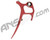 Custom Products CP PMR Ultralite Rake Trigger - Dust Red