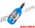 Crossfire SS Graffiti Series Carbon Fiber Compressed Air Tank 45/4500 w/ Custom Products Regulator - Candy Blue