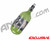 Crossfire SS Graffiti Series Carbon Fiber Compressed Air Tank 45/4500 w/ Custom Products Regulator - Olive