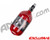 Crossfire SS Graffiti Series Carbon Fiber Compressed Air Tank 68/4500 w/ Custom Products Regulator - Candy Red