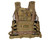 Defcon Gear 600 Denier Tactical Crossdraw Airsoft Vest - Flat Dark Earth