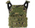 Defcon Gear Low Profile Plate Carrier Airsoft Vest - Digital Woodland