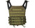 Defcon Gear Low Profile Plate Carrier Airsoft Vest - Olive Drab