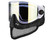 Empire E-Mesh Airsoft Mask - White w/ Gold Mirror Lens (MSK-0001)