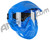 Valken MI-3 Gotcha Paintball Mask w/ Top Strap - Blue (MSK-0043)