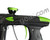 BLEMISHED DLX Luxe 2.0 OLED Paintball Gun - Carbon Fiber/Slime Green