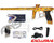 DLX Luxe Ice Paintball Gun - Splash Gold w/ Red/Blue