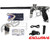 DLX Luxe Ice Paintball Gun - Laser Engraved Grunge - Dust Black/Dust Black