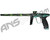 DLX Luxe Ice Paintball Gun - Polished Black w/ Green Splash Fade